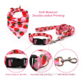 Custom Dog Collar And Leash Set Ajutable Pattern